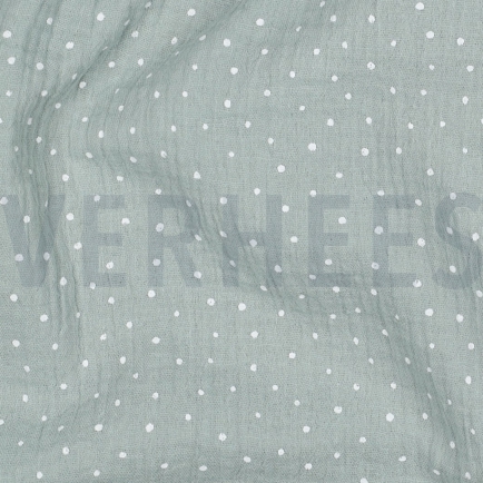 MUSSELIN KLEINE PUNKTE MINZE (hover)