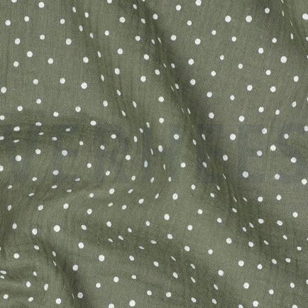 DOUBLE GAUZE KLEINE STIPPEN AUGURK (hover)