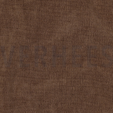 BEIDSEITIG GESTRICKTER VELOURS SHERPA BRAUN (hover)