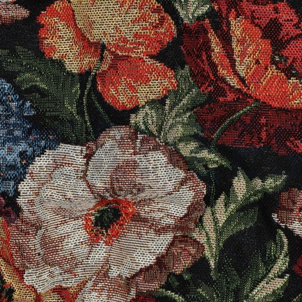 GOBELIN FLEURS BLEU MARINE (hover)