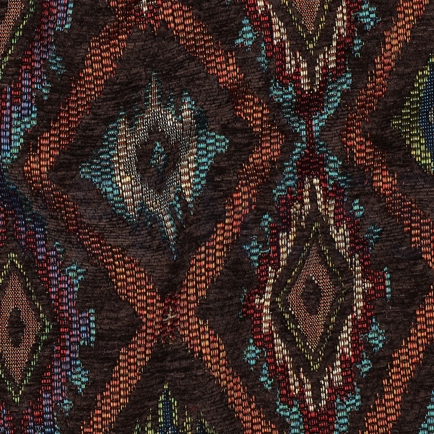 GOBELIN CHENILLE ABSTRACT BRUN (hover)