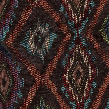 GOBELIN CHENILLE ABSTRACT BRAUN (hover)