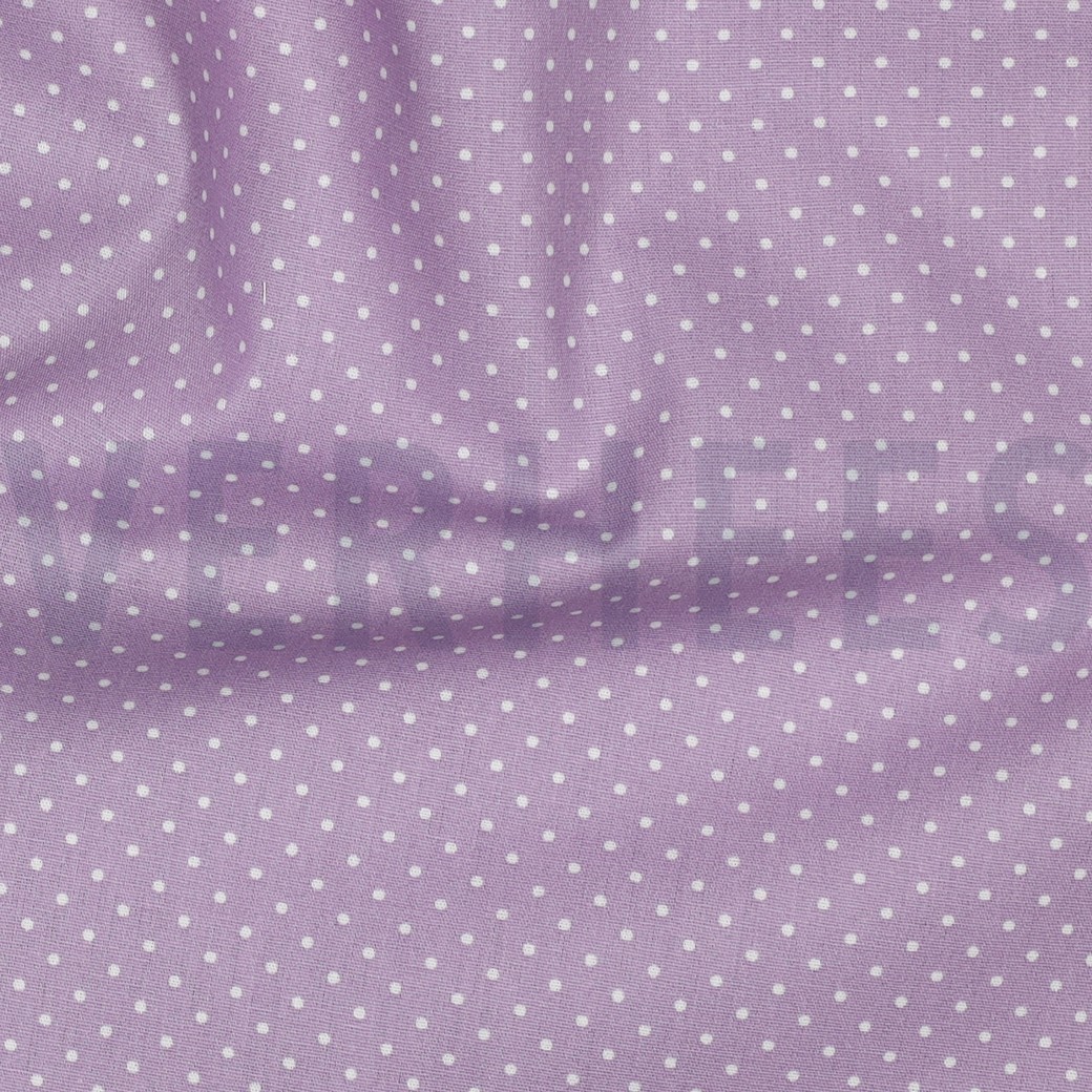 POPLIN PETIT DOTS LILAC (hover)
