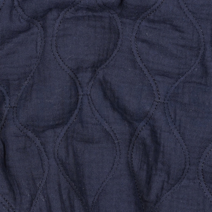MUSSELIN QUILT MARINEBLAU (hover)