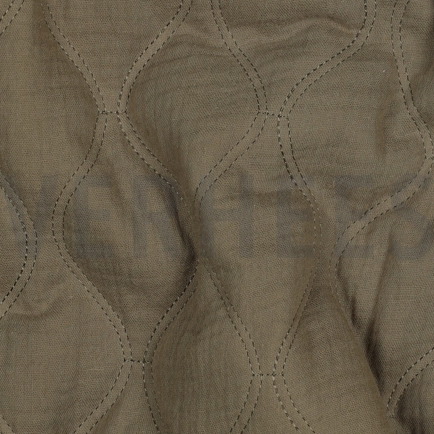 MUSSELIN QUILT MOOSGRÜN (hover)