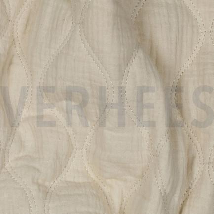 DOUBLE GAUZE QUILT NATUREL (hover)