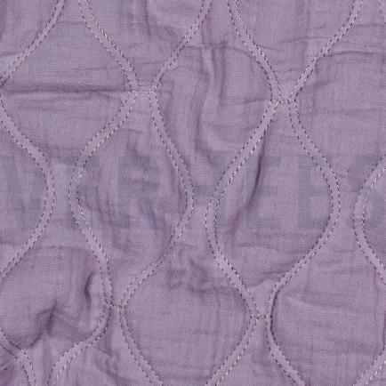 DOUBLE GAUZE QUILT LILA (hover)