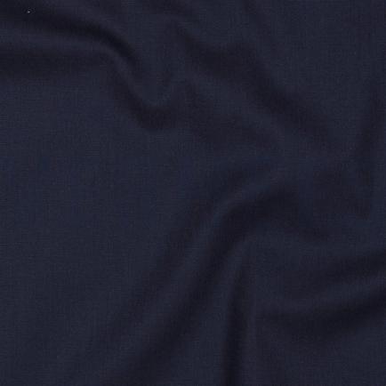 KATOENEN POPLIN MARINEBLAUW (hover)