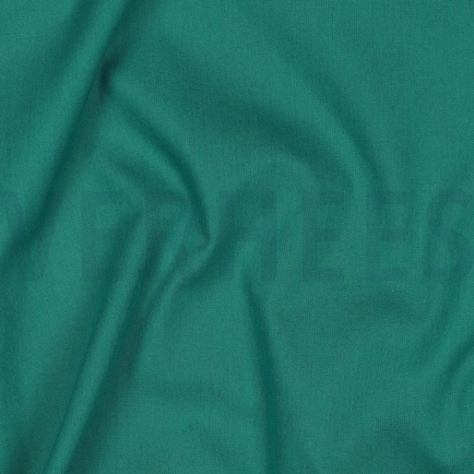 KATOEN POPLIN TEAL (hover)