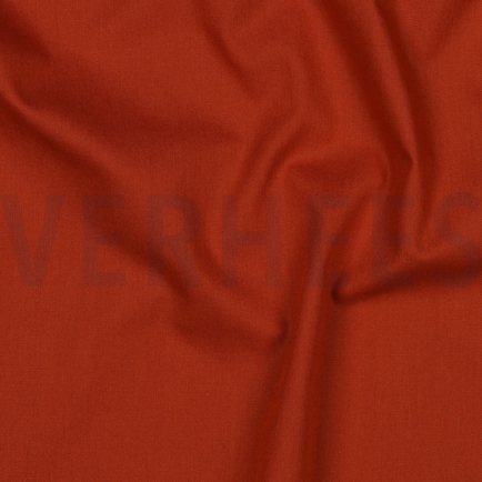 KATOEN POPLIN TERRACOTTA (hover)