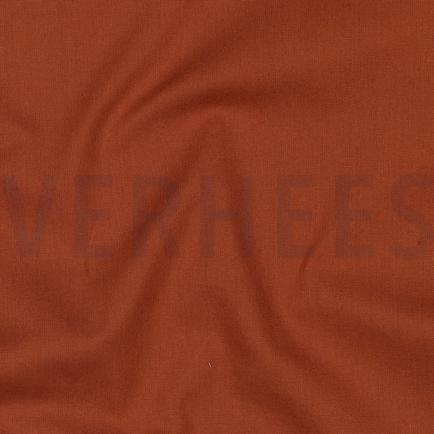 KATOENEN POPLIN COGNAC (hover)
