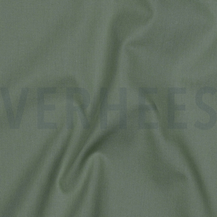 KATOEN POPLIN DONKER MINT (hover)