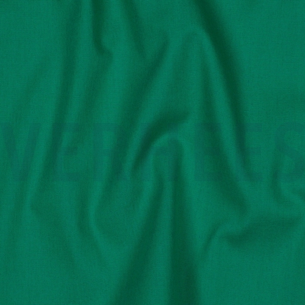 KATOEN POPLIN SMARAGDGROEN (hover)