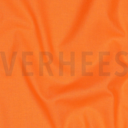 KATOEN POPLIN MANDARIJNORANJE (hover)