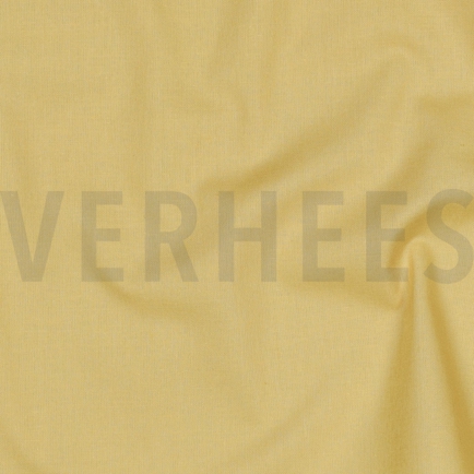 KATOEN POPLIN MOSTERDGEEL (hover)