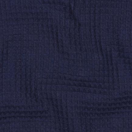 COTTON WAFFLE NAVY (hover)
