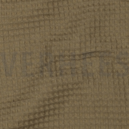 COTTON WAFFLE MOSS GREEN (hover)