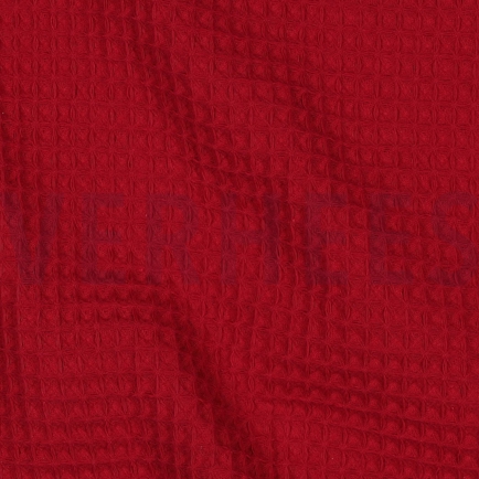 COTTON WAFFLE RED (hover)