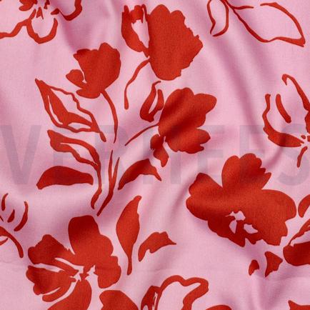 COTTON SATIN FLOWERS LIGHT PINK (hover)
