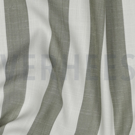 VISKOSE GARNGEFÄRBT STREIFEN GRÜN (hover)