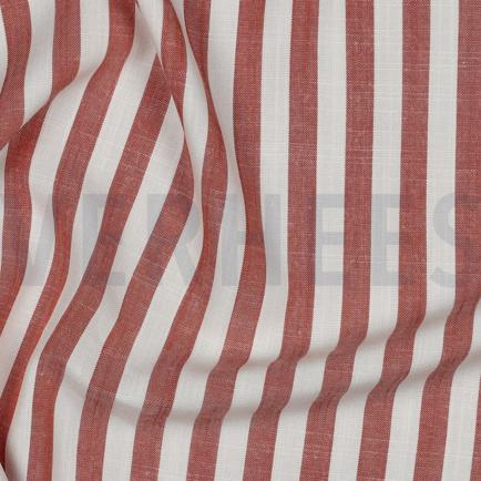 VISCOSE YARN DYED STRIPES ORANGE (hover)
