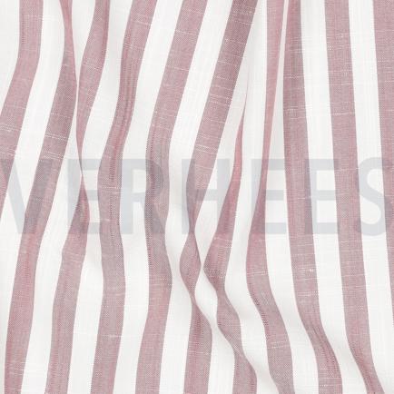 VISCOSE GARENGEVERFD STREPEN BLUSH (hover)