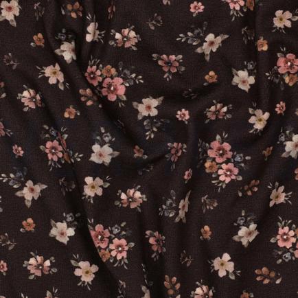 JERSEY DIGITAL BLUMEN BRAUN (hover)