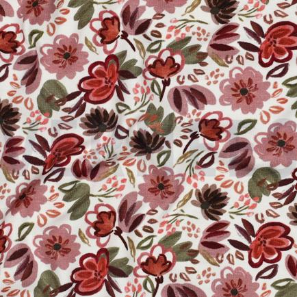 JERSEY DIGITAL BLUMEN GEBROCHEN WEISS (hover)