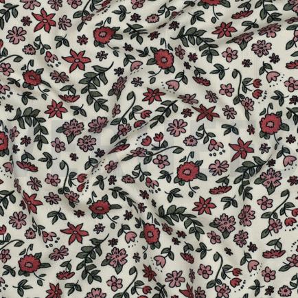 JERSEY GOTS NATUR BLUMEN NATUR/BEIGE (hover)