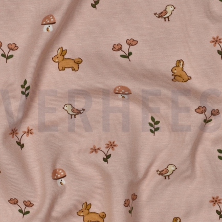 JERSEY GOTS KONIJNEN LICHT MAUVE (hover)