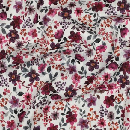 JERSEY GOTS DIGITAL BLUMEN FUCHSIA (hover)