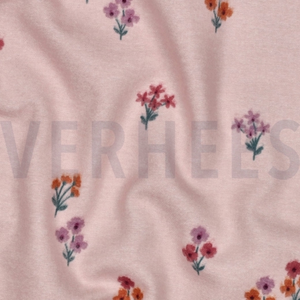FLANEL BLOEMEN LICHTROZE (hover)