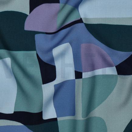 LENZING™ ECOVERO™ ABSTRACT GROEN (hover)