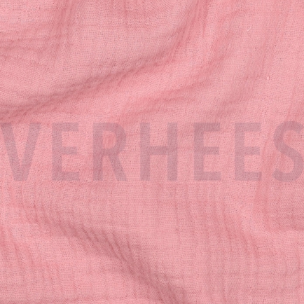 BAUMWOLLE MUSSELIN DREILAGIG GOTS ALTROSA (hover)