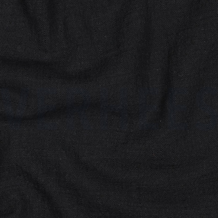 BAUMWOLLE SLUB GEWASCHEN SCHWARZ (hover)