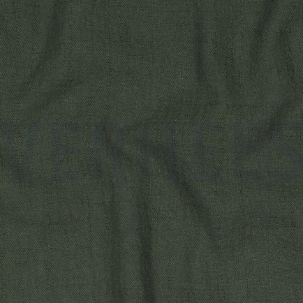 BAUMWOLLE SLUB GEWASCHEN ARMEEGRÜN (hover)