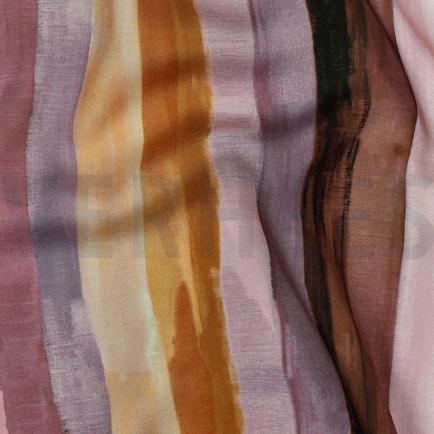 VISCOSE RADIANCE DIGITAL RAYURES LAVANDE (hover)