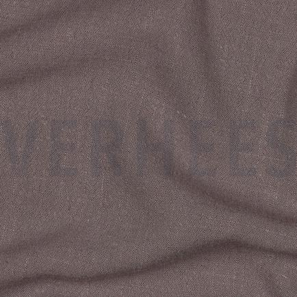 LEINEN VISKOSE GEWASCHEN TAUPE (hover)