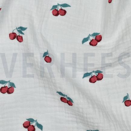 DOUBLE GAUZE GOTS FRUIT WIT (hover)