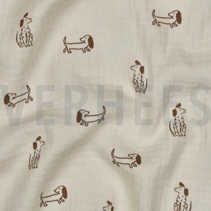 DOUBLE GAUZE GOTS NATUREL HONDEN NATUREL (hover)