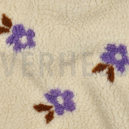 TEDDY JACQUARD FLOWERS ECRU (hover)