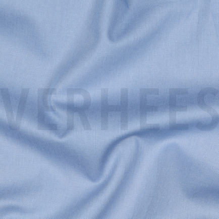 BAUMWOLLE POPELINE GOTS SCHATTENBLAU (hover)