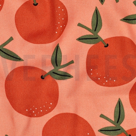 TOILE DÉCORATION FRUIT PÊCHE (hover)