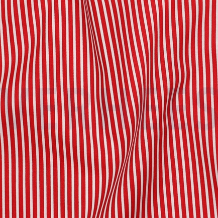 POPLIN STRIPES RED (hover)