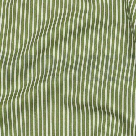POPLIN STRIPES GREEN (hover)