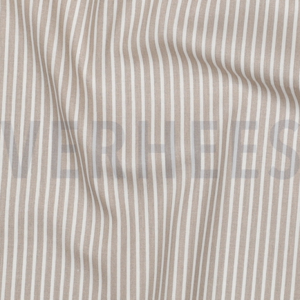 POPLIN STRIPES SAND (hover)
