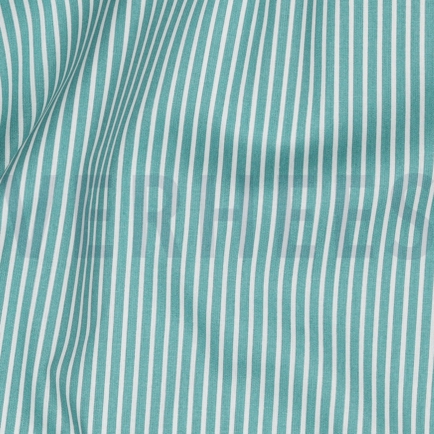 POPLIN STRIPES OLD GREEN (hover)