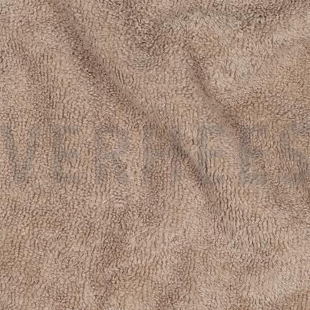 BADSTOF FLUWEEL BAMBOE TAUPE (hover)