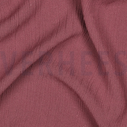 LEINEN VISKOSE CRINKLE MAULBEERE (hover)