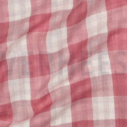 MUSSELIN DOPPELSEITIG KAROS MAUVE (hover)